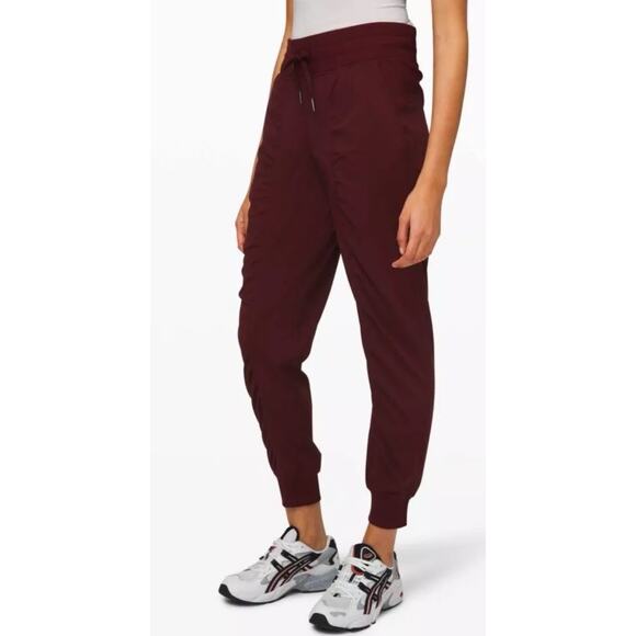 Lululemon Pants - Lululemon Dance Studio Jogger Maroon Deep Rouge Garnet